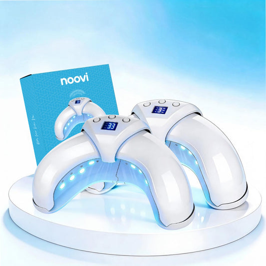 2x Noovi™ Triple-Action Nail Lamp